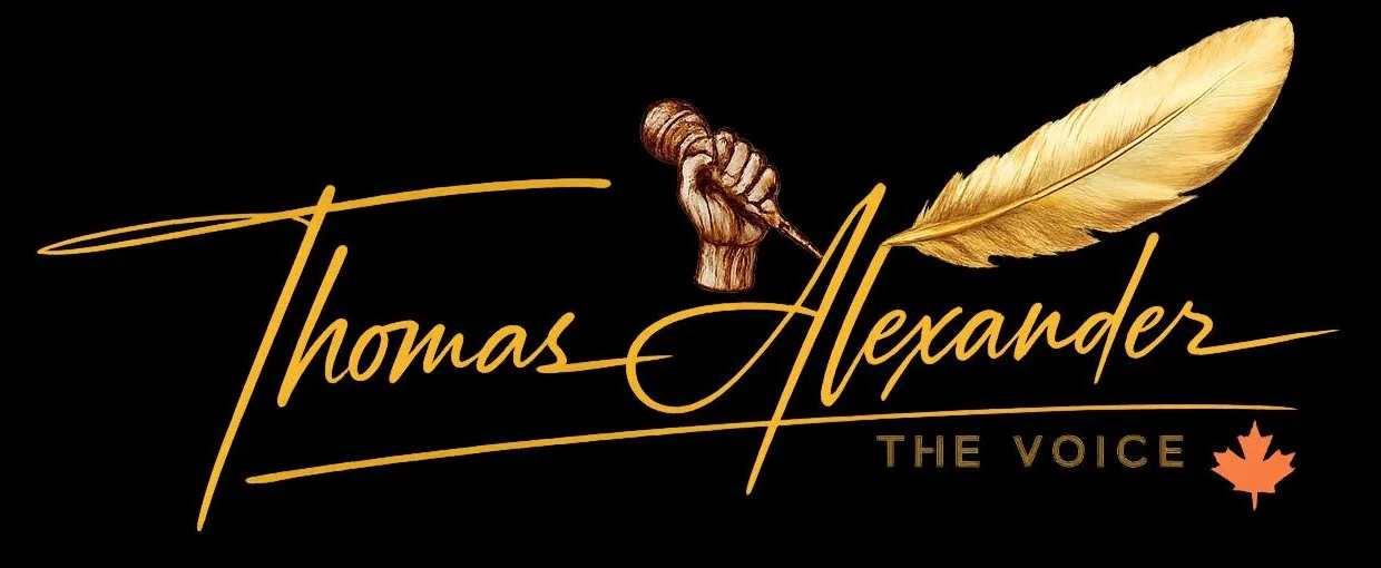 Thomas Alexander The Voice logo